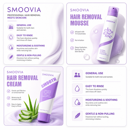 Smoovia® - Silky Smooth Hair Removal Cream