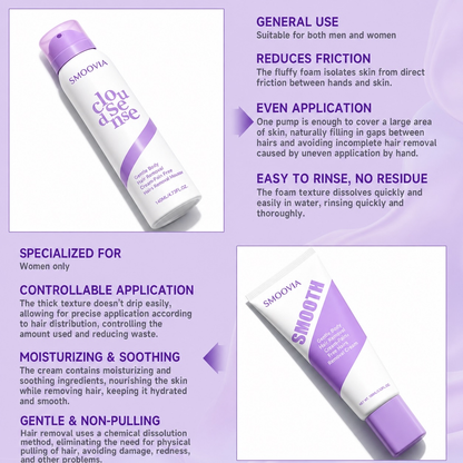 Smoovia® - Silky Smooth Hair Removal Cream