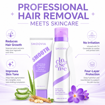 Smoovia® - Silky Smooth Hair Removal Cream